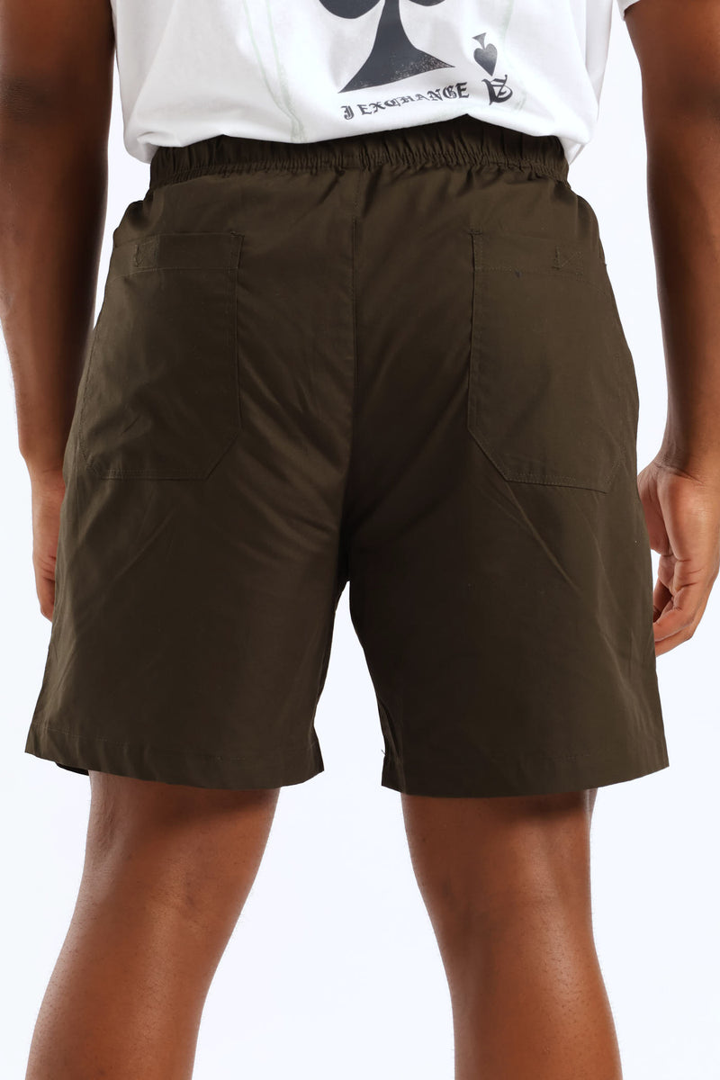 Basic Beach Shorts - Fatigue