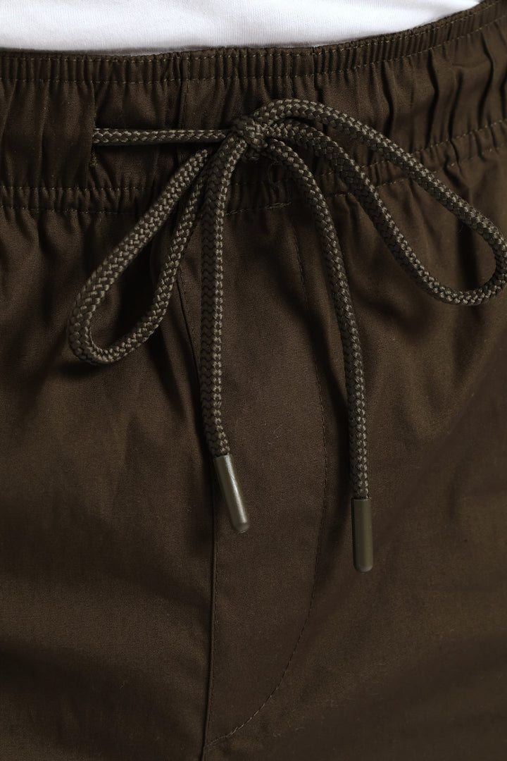 Basic Beach Shorts - Fatigue