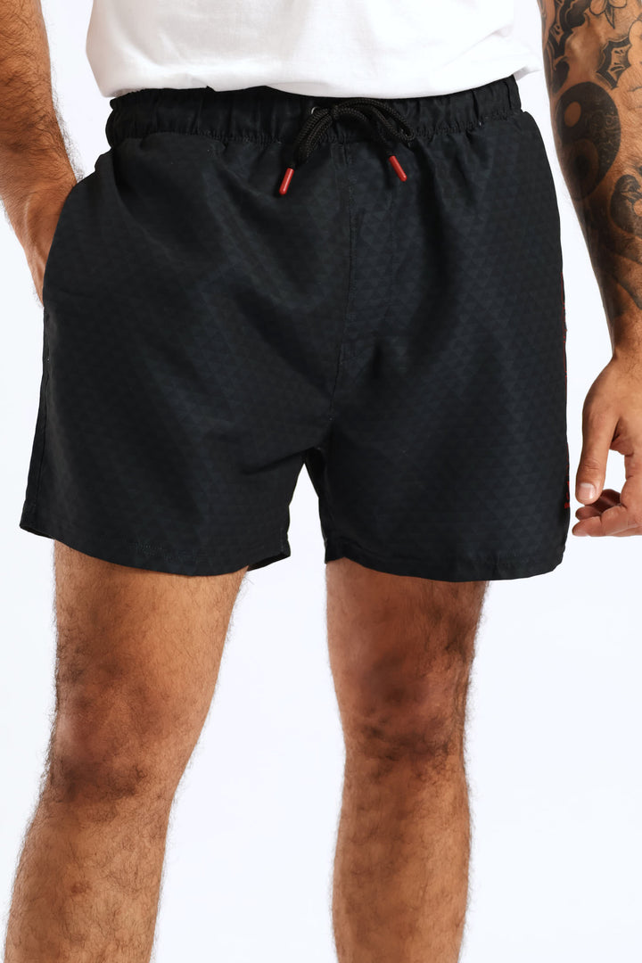 Eyes Boardshort - Black