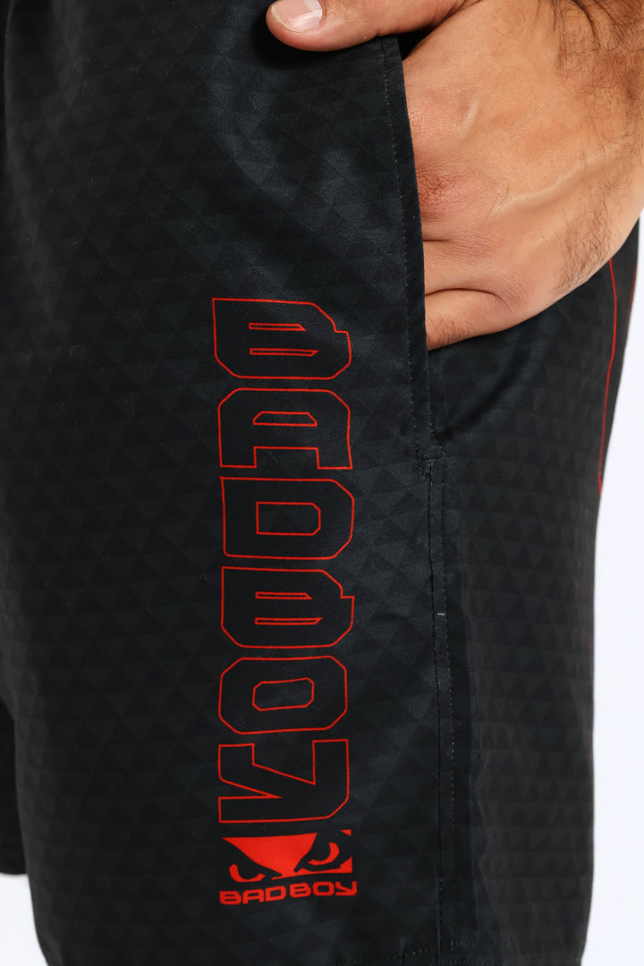 Eyes Boardshort - Black