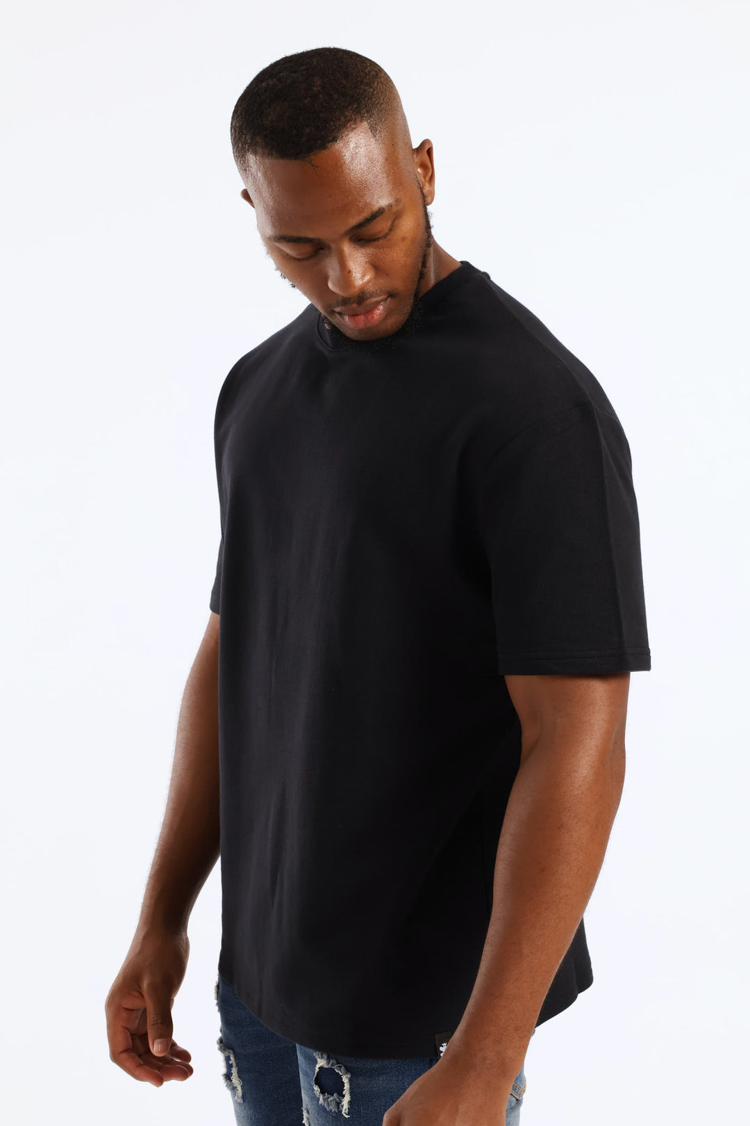 Basic Boxy Tee - Black