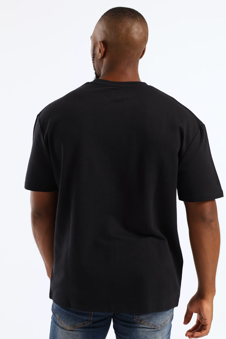 Basic Boxy Tee - Black