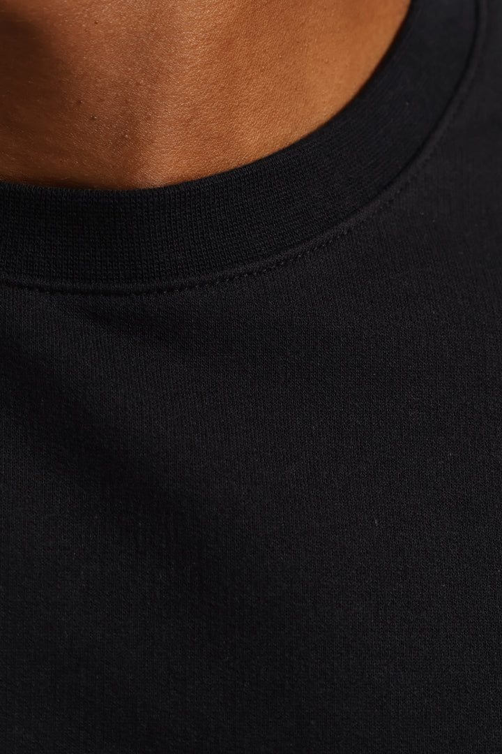 Basic Boxy Tee - Black