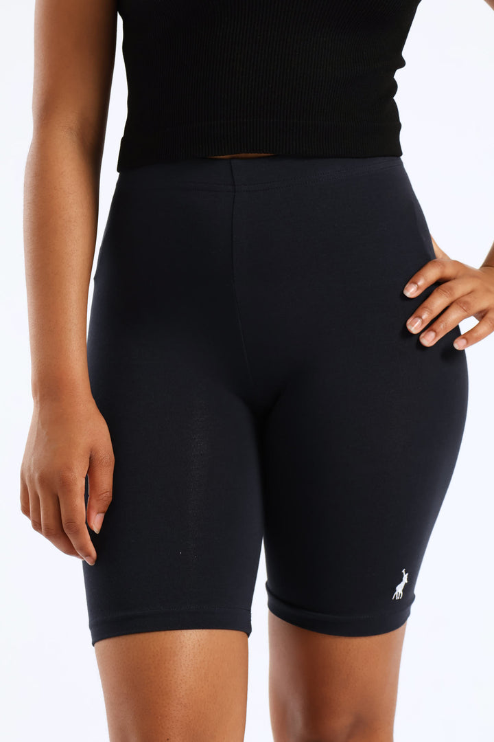 Girls Kiara Cycle Shorts - Navy