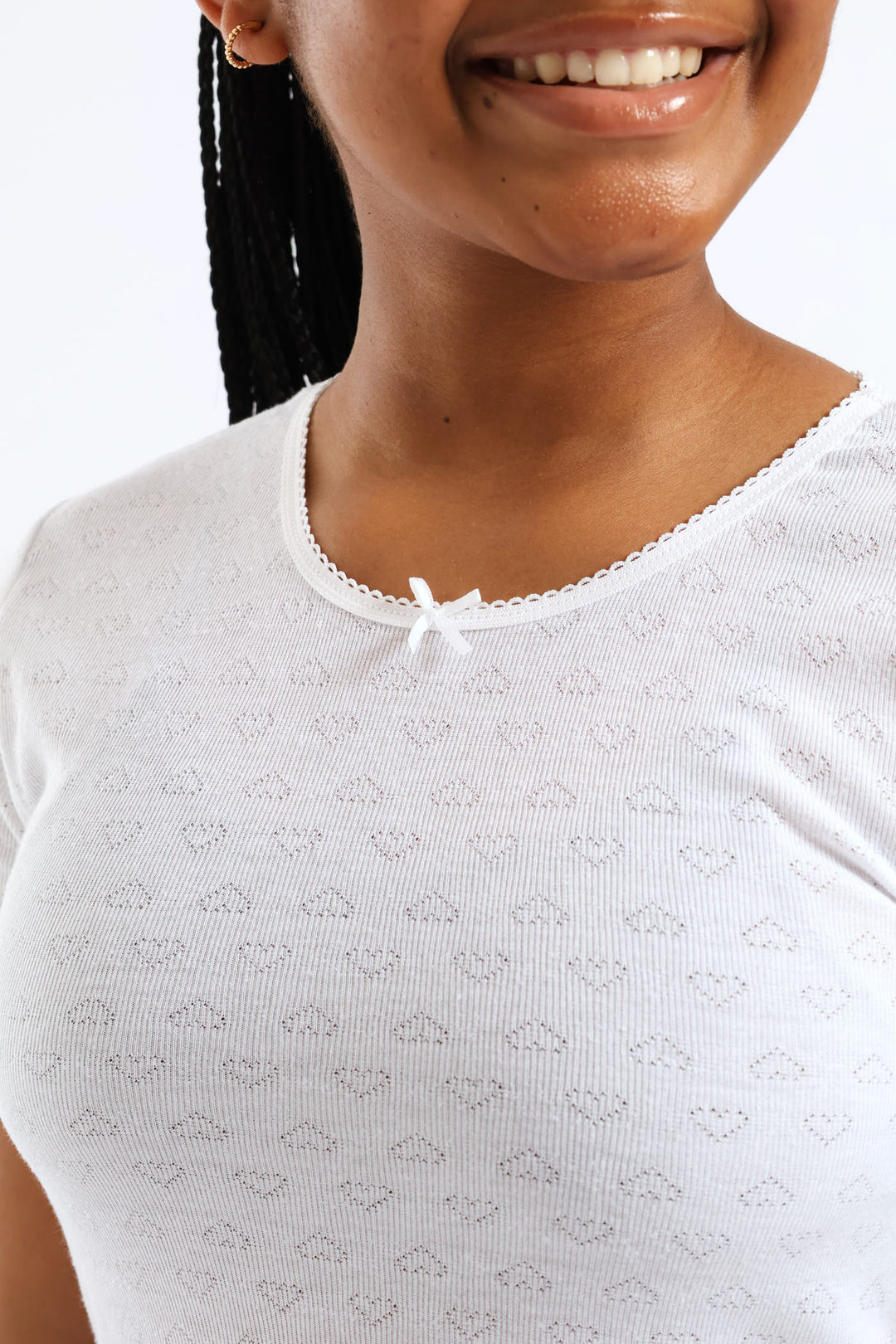 Girls 2 Pack Plain Short Sleeve Vest - Grey