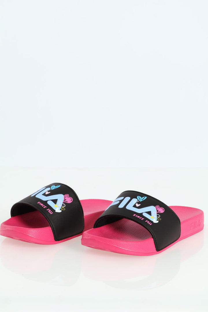 Girls Julia Slide - Pink