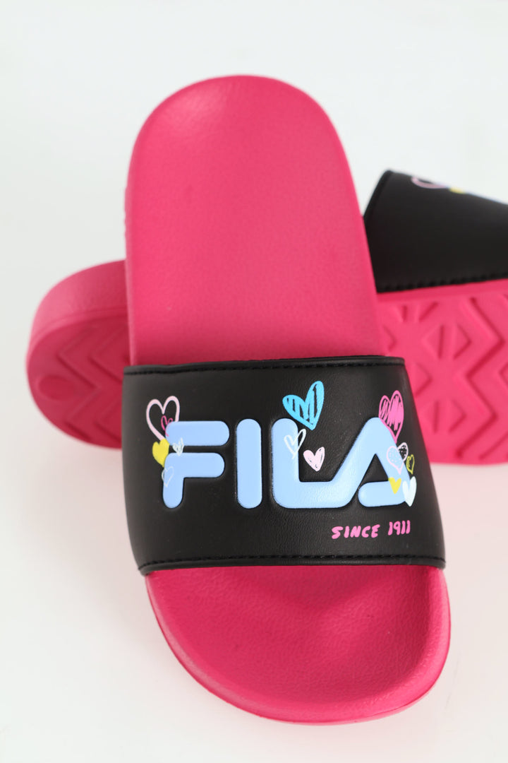 Girls Julia Slide - Pink