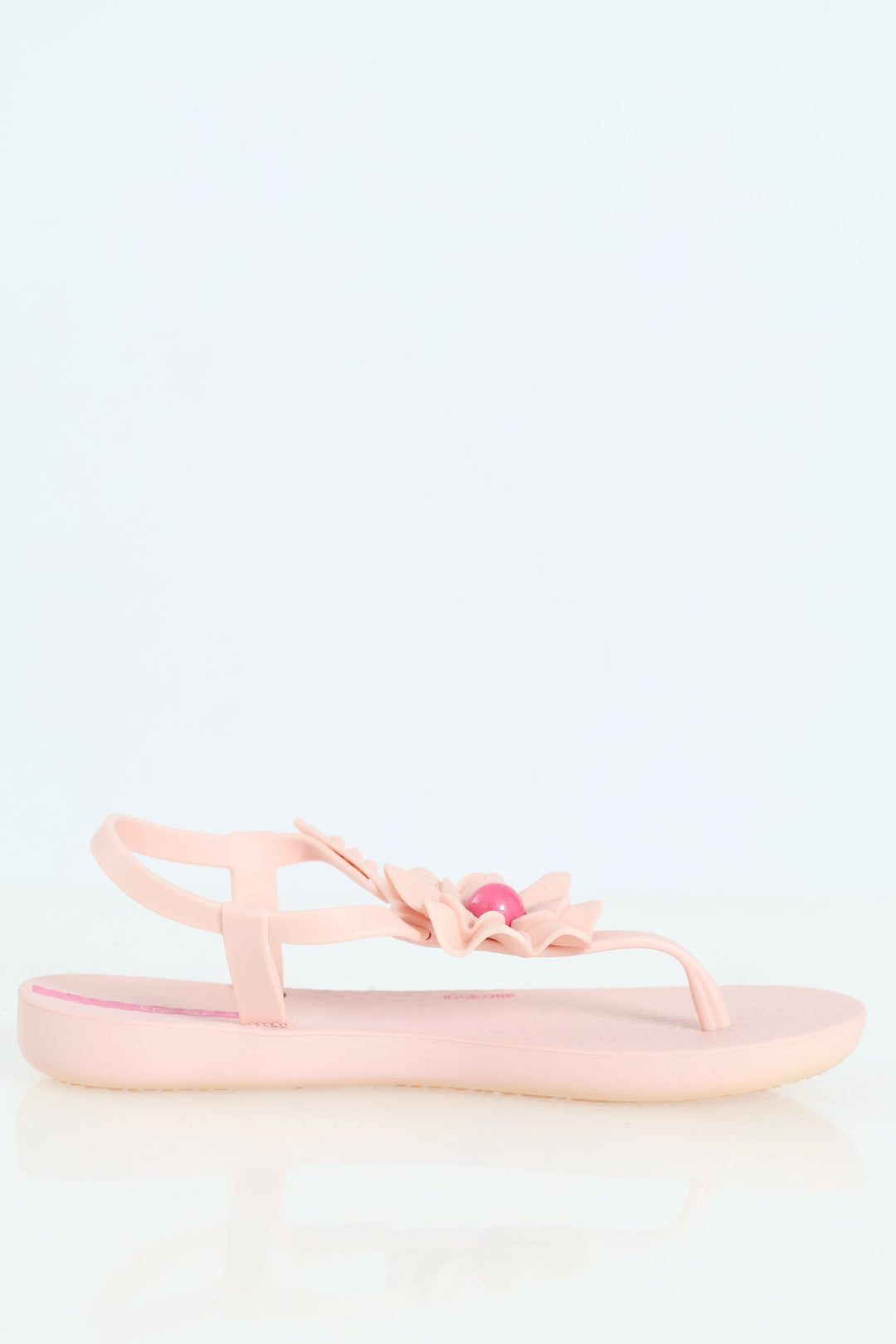 Girls Ipanema Flower Thong Sandal - Pink