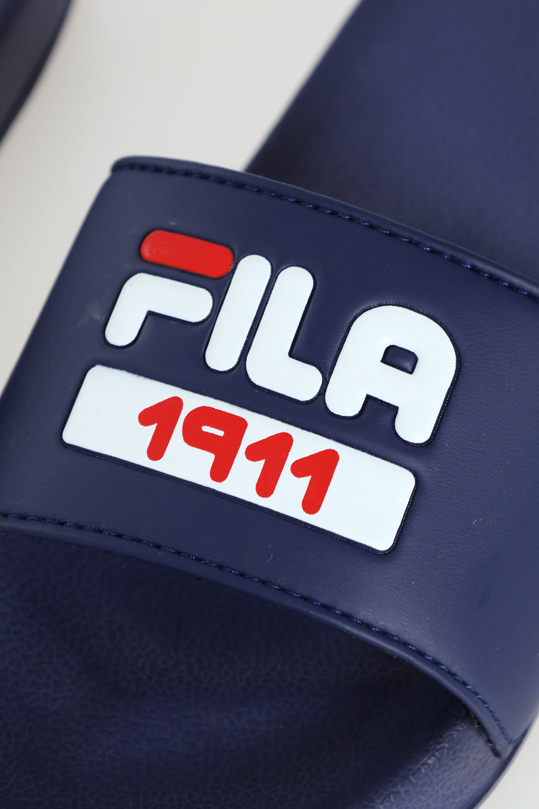 Boys Italy Slide - Navy/Red