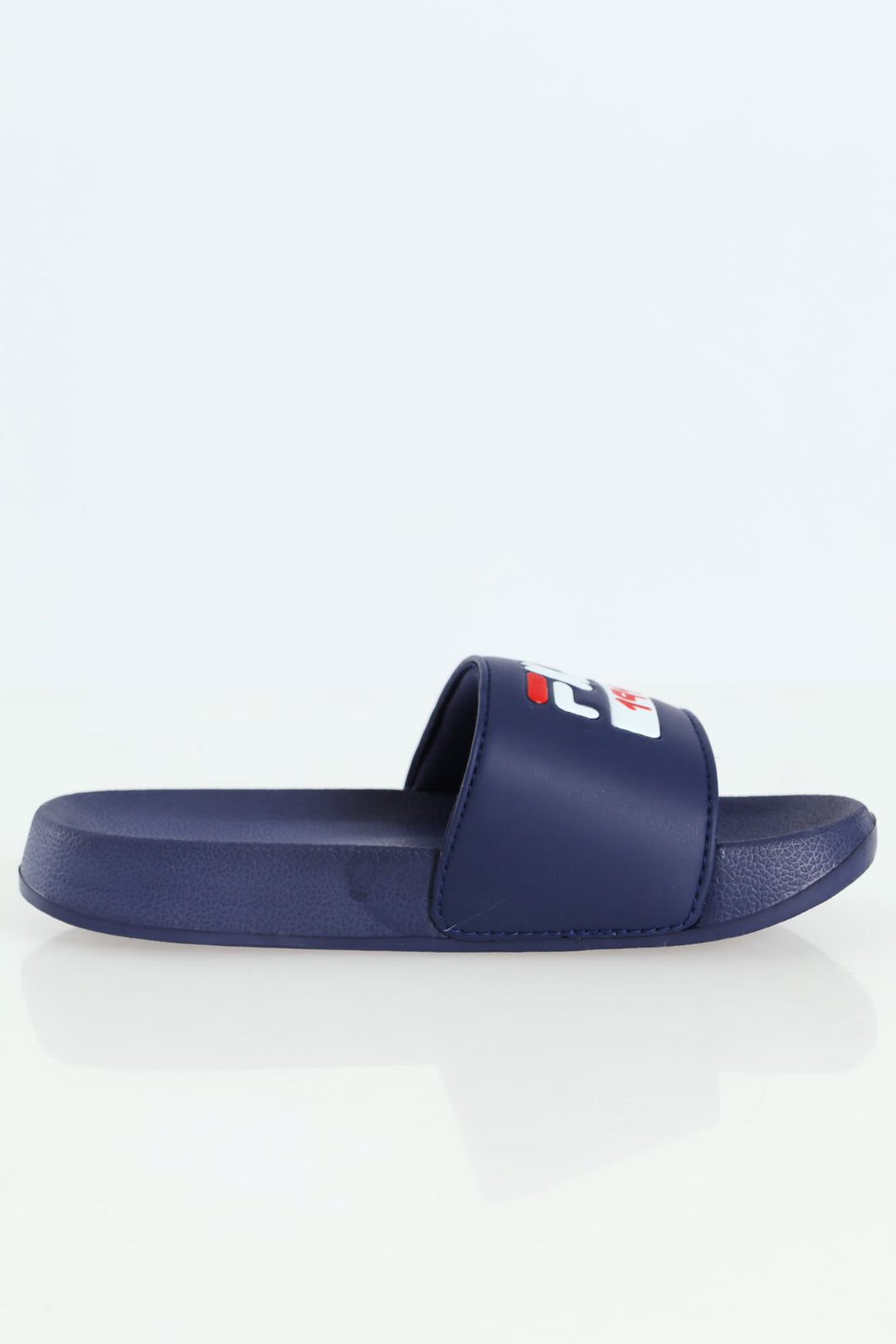 Boys Italy Slide - Navy/Red