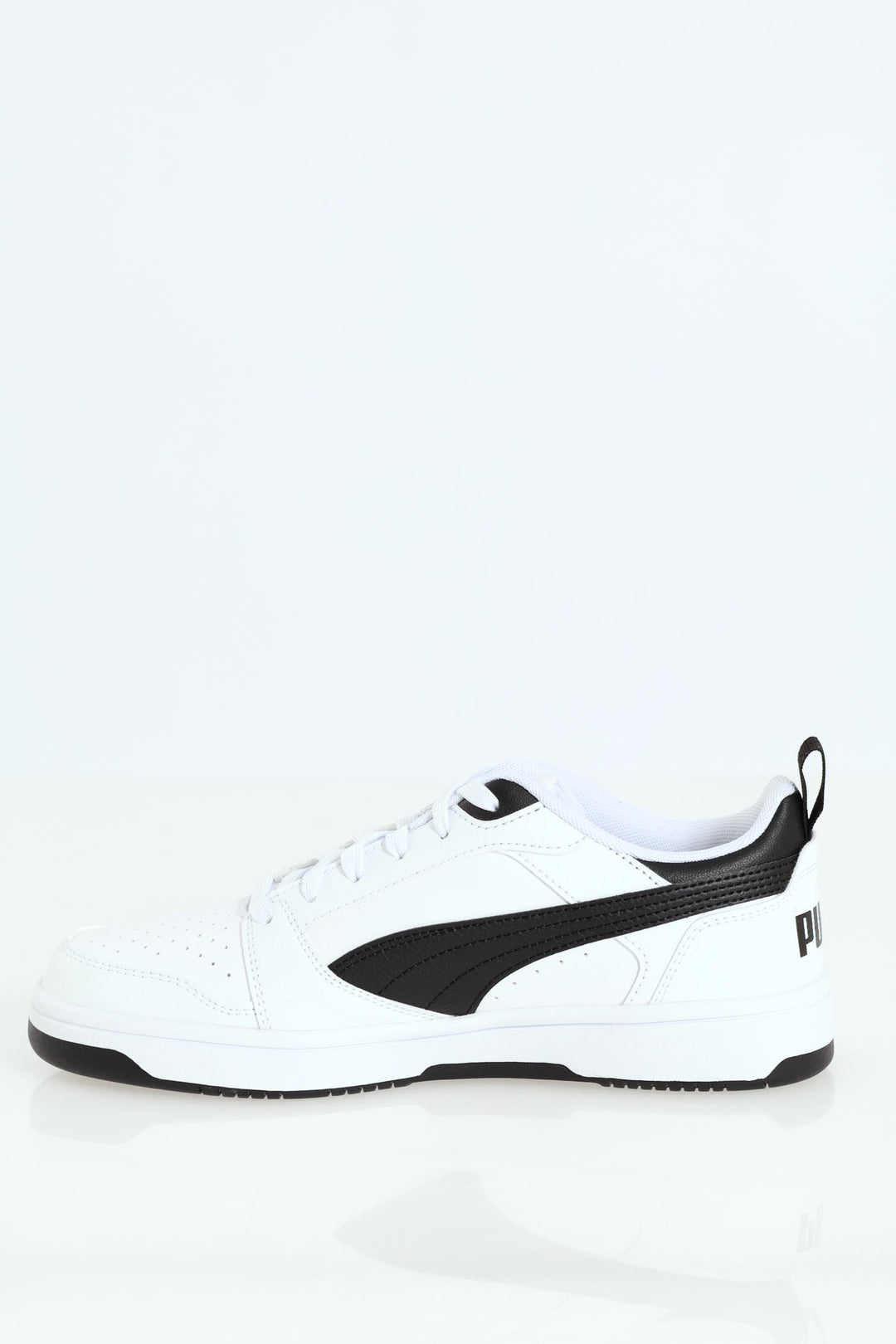 Mens Rebound V6 Low Sneaker - Black/White