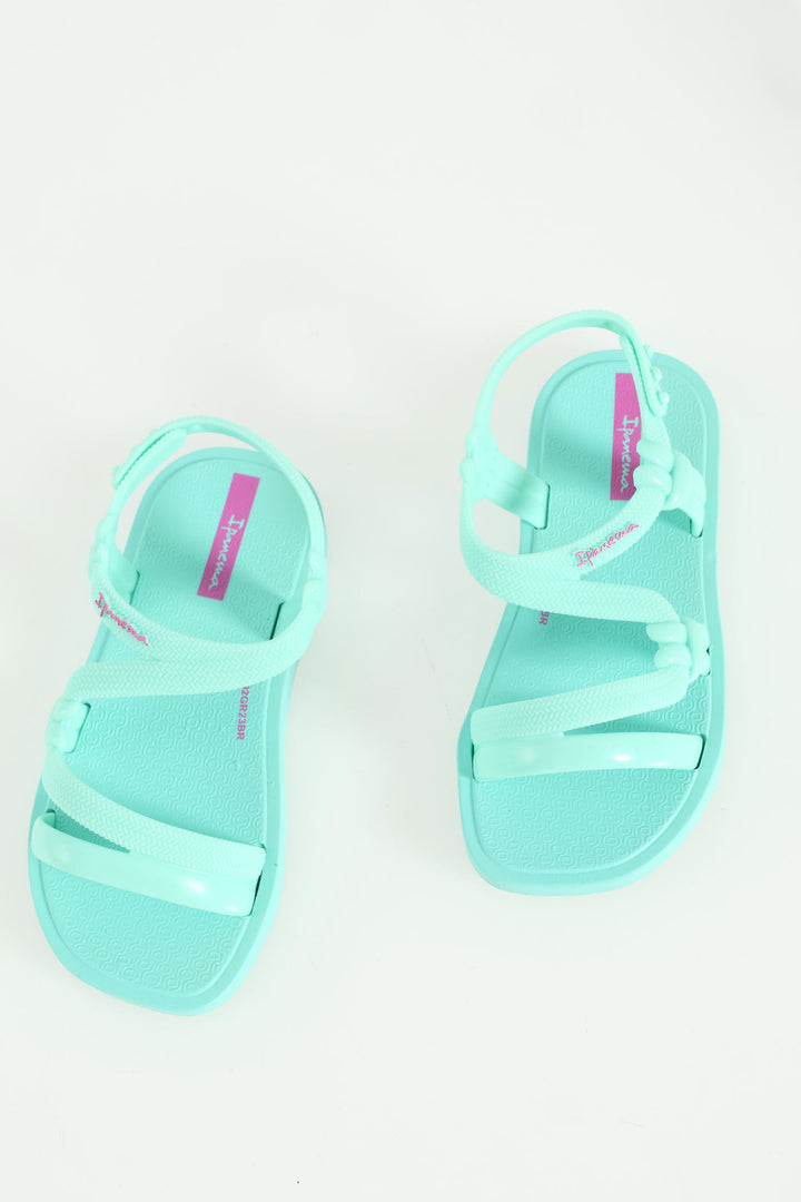 Pre-Girls Solar Baby Sandal - Aqua
