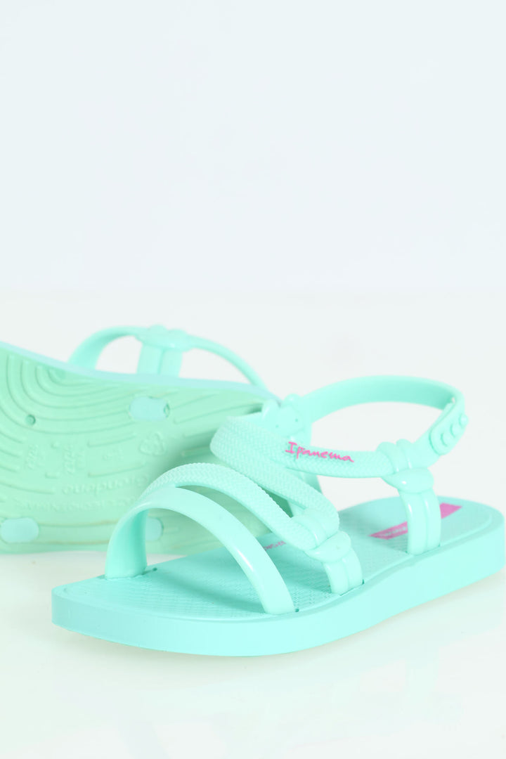 Pre-Girls Solar Baby Sandal - Aqua