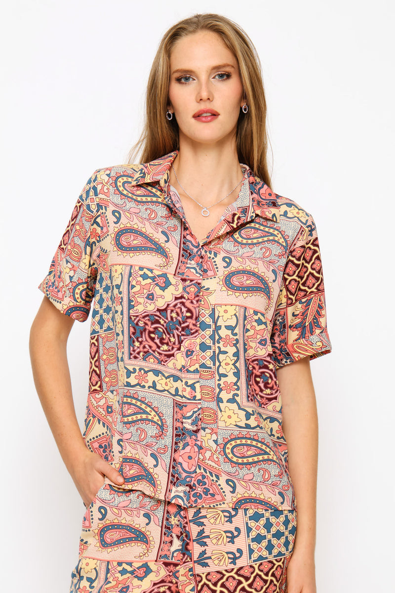 Regular Printed Shirt - Multi