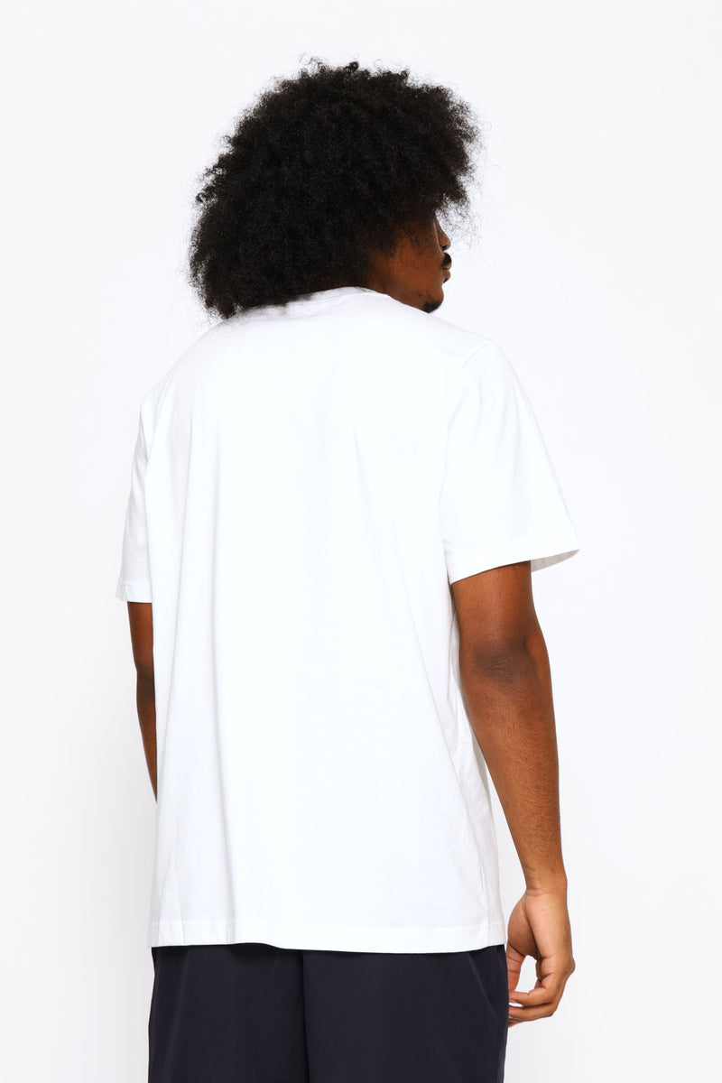 Essential Small Logo Tee - White