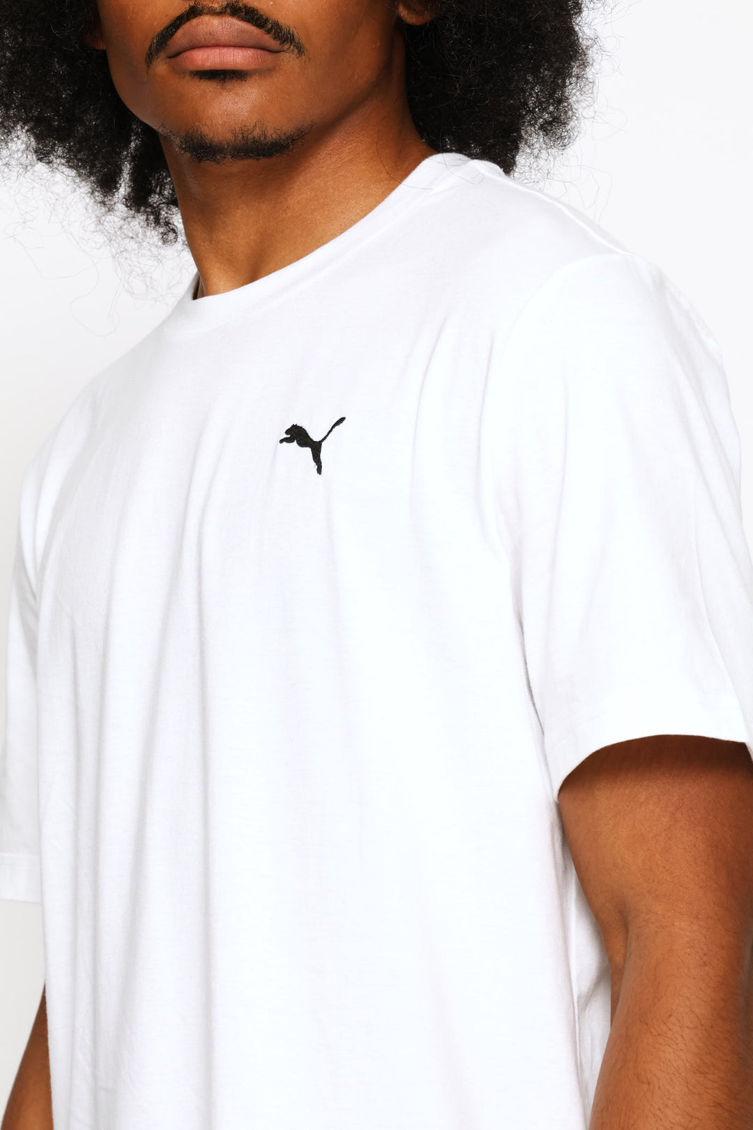 Essential Small Logo Tee - White