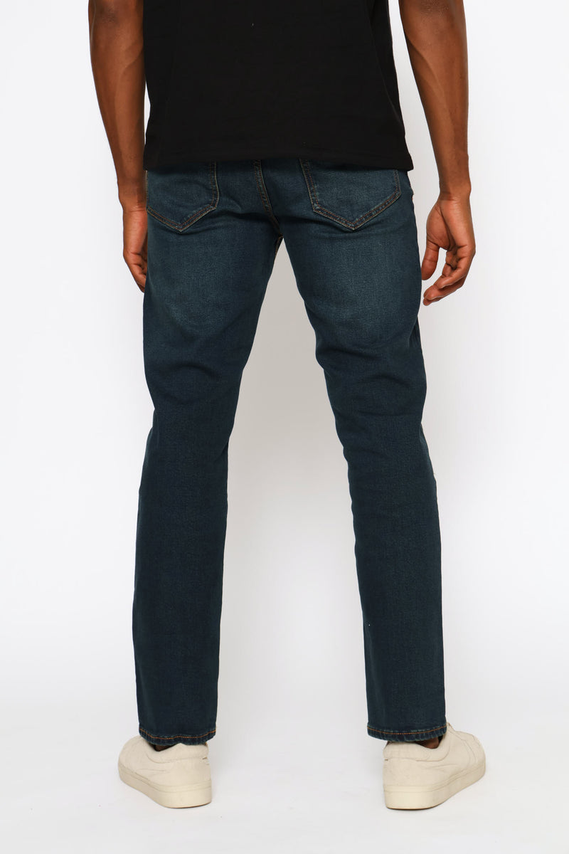 Straight Denim - Dark Wash