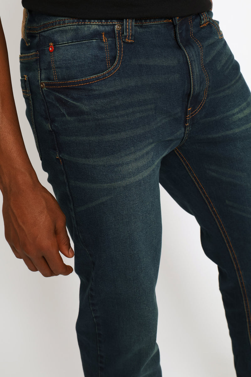 Straight Denim - Dark Wash