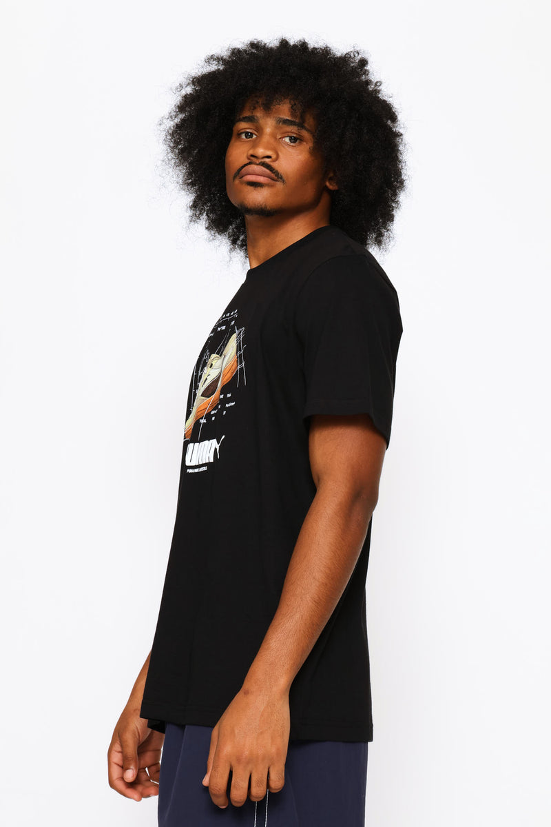 Graphics Sneaker Tee - Black