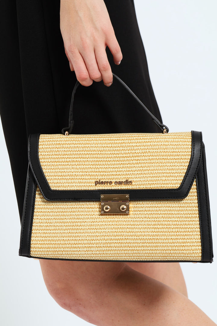 Christie Top Handle Satchel - Black