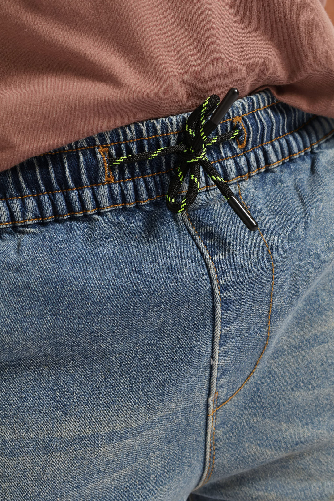 Boys Tea Stain Pull On Walkshort - Blue