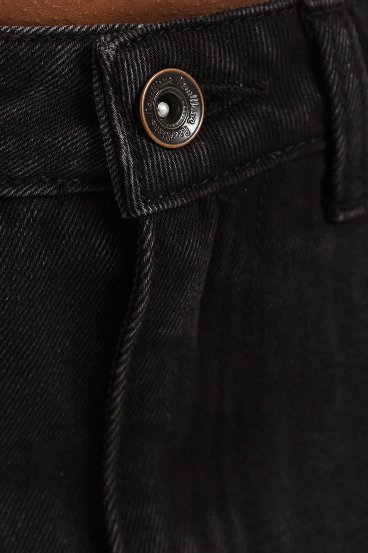 Girls Utility Cargo Shorts - Black