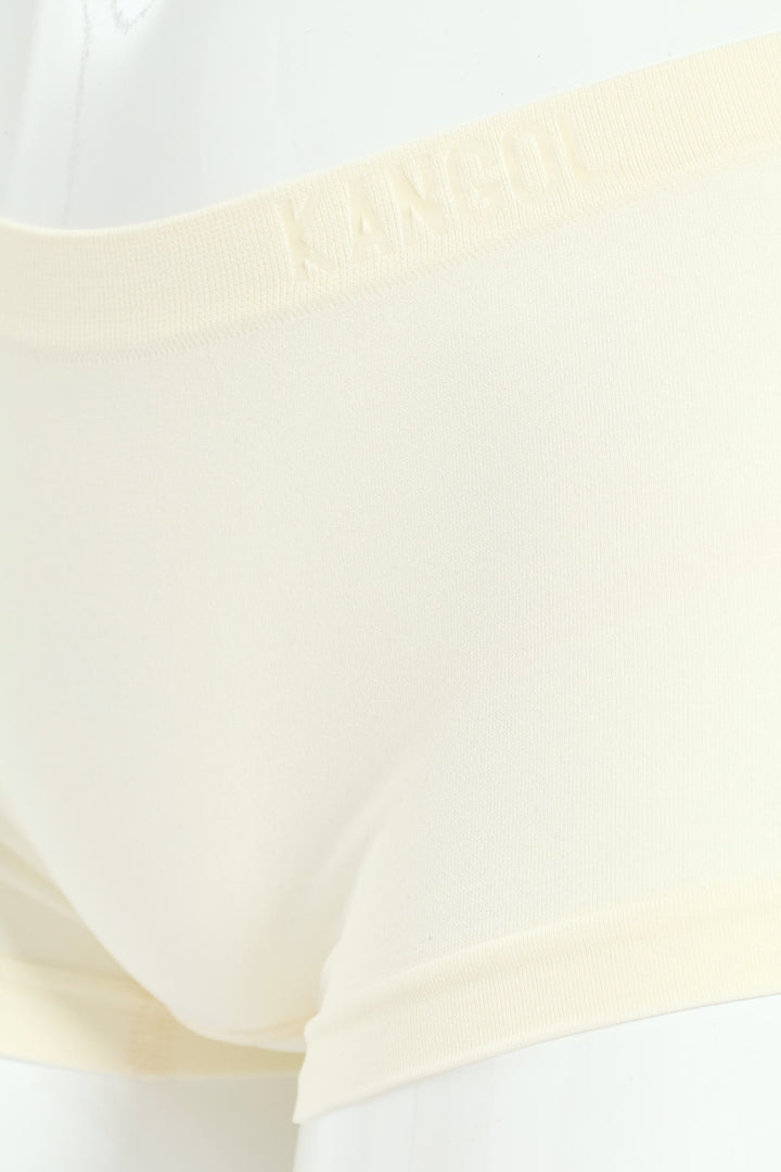 3 Peak Seamless Boyleg Panties - Red/Black/Cream