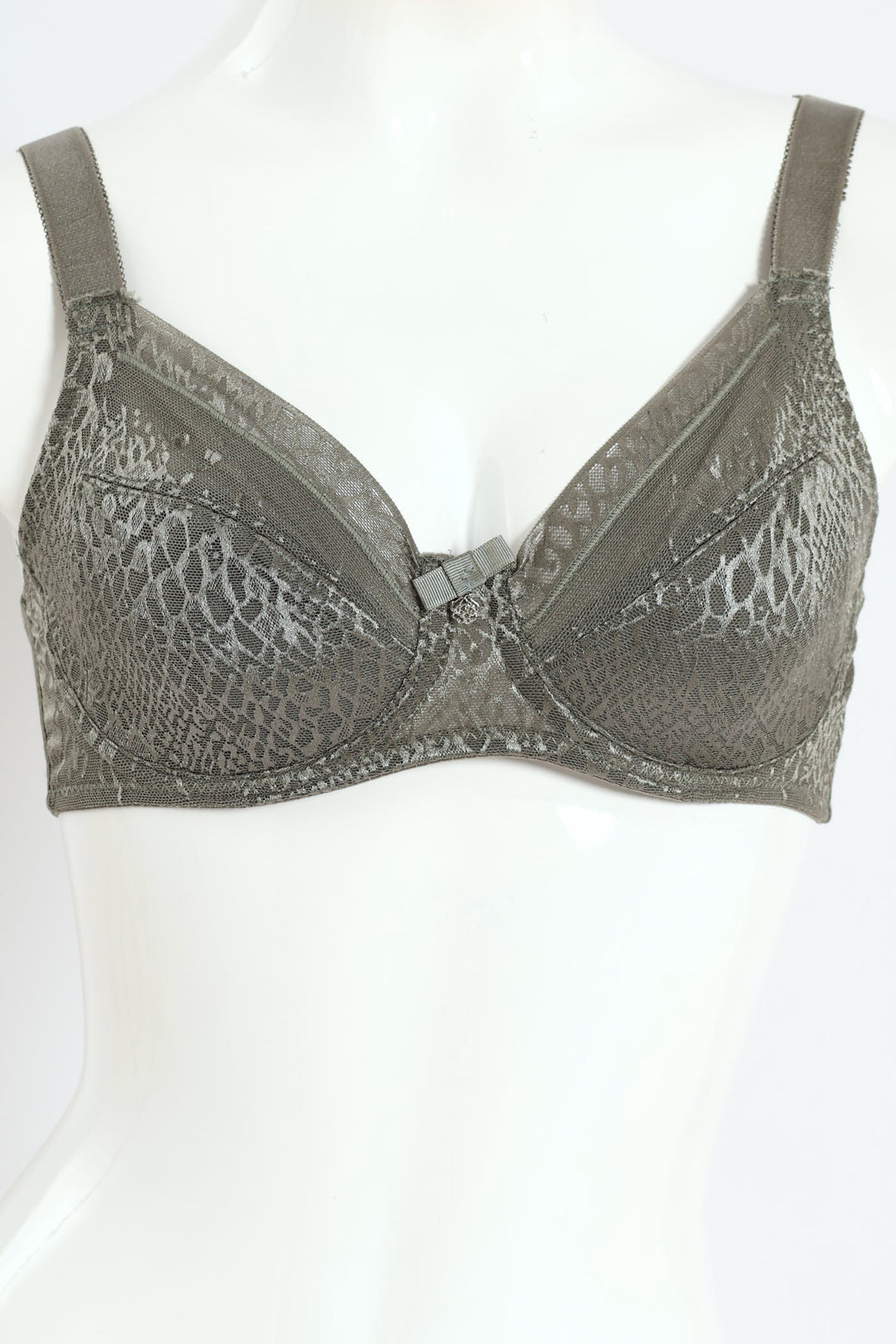 2 Pack All Over Lace Bra - Periscope/Castgrey