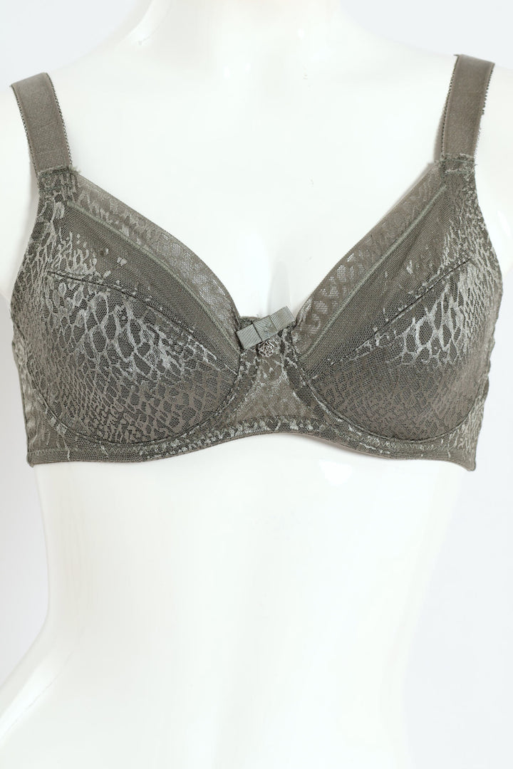 2 Pack All Over Lace Bra - Periscope/Castgrey