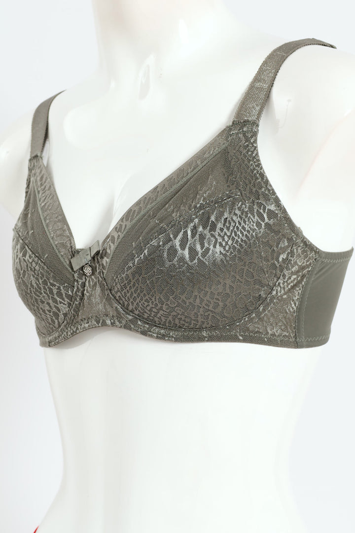 2 Pack All Over Lace Bra - Periscope/Castgrey