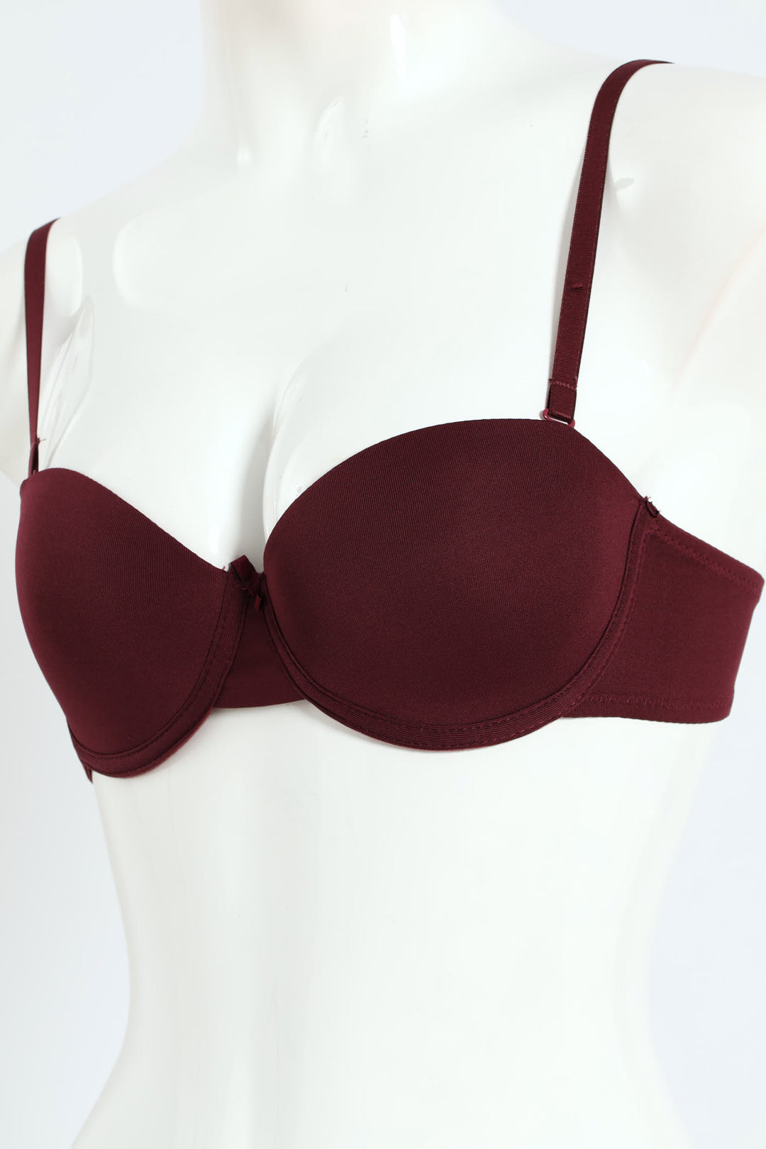 2 Pack Multiway Bra - Wine-Tasting/Black