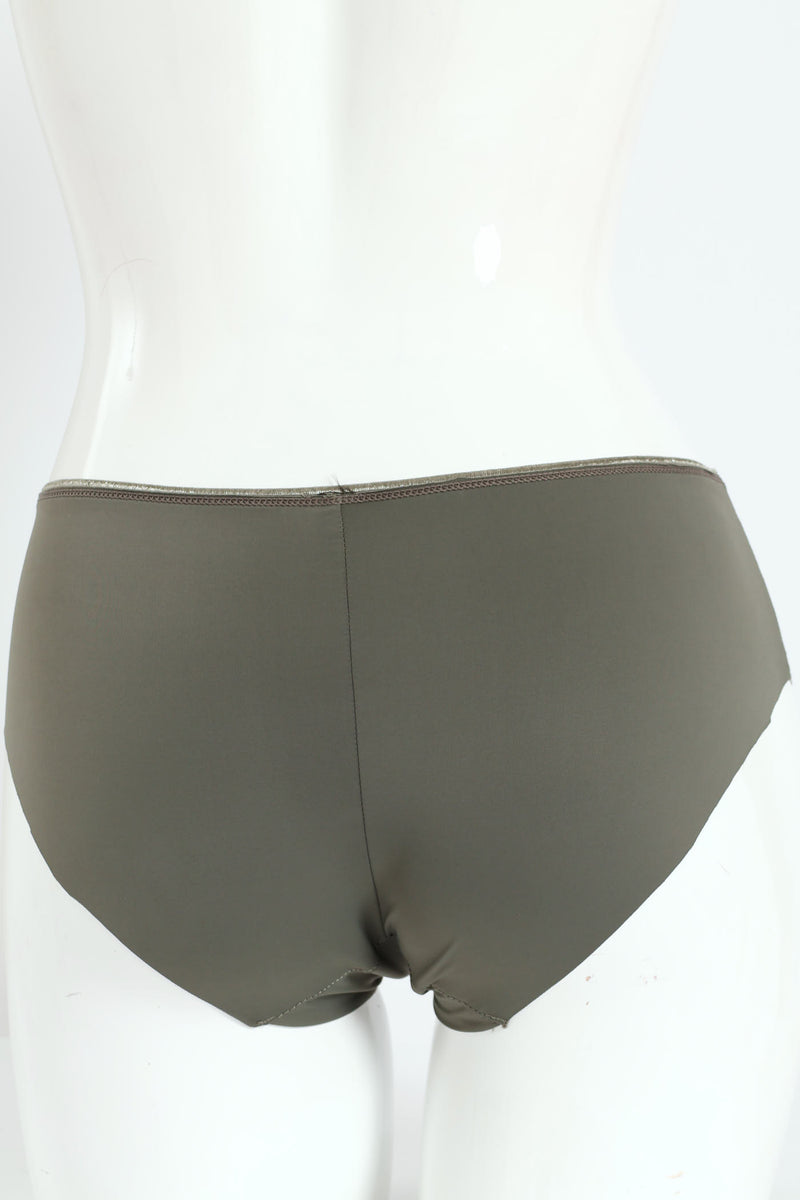 2 Pack All Over Lace Midi Panty - Periscope/Cast Grey