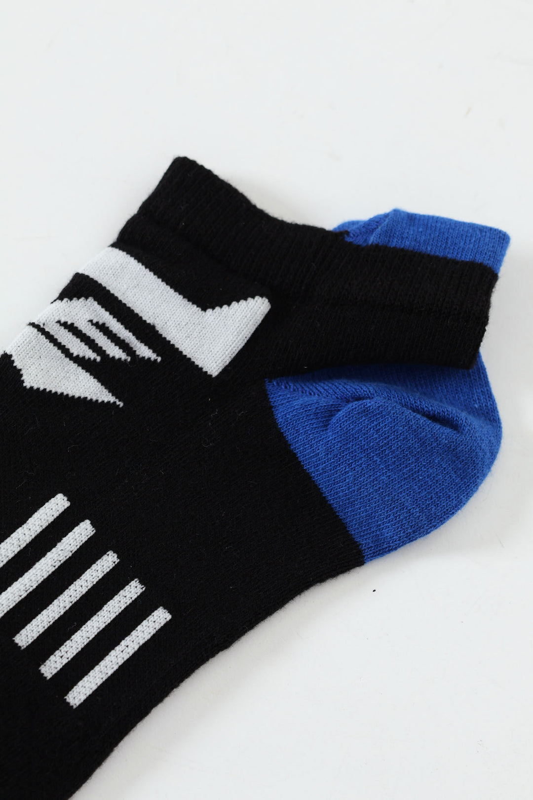 Single Run Toboga Sport Socks - Black/Turquoise