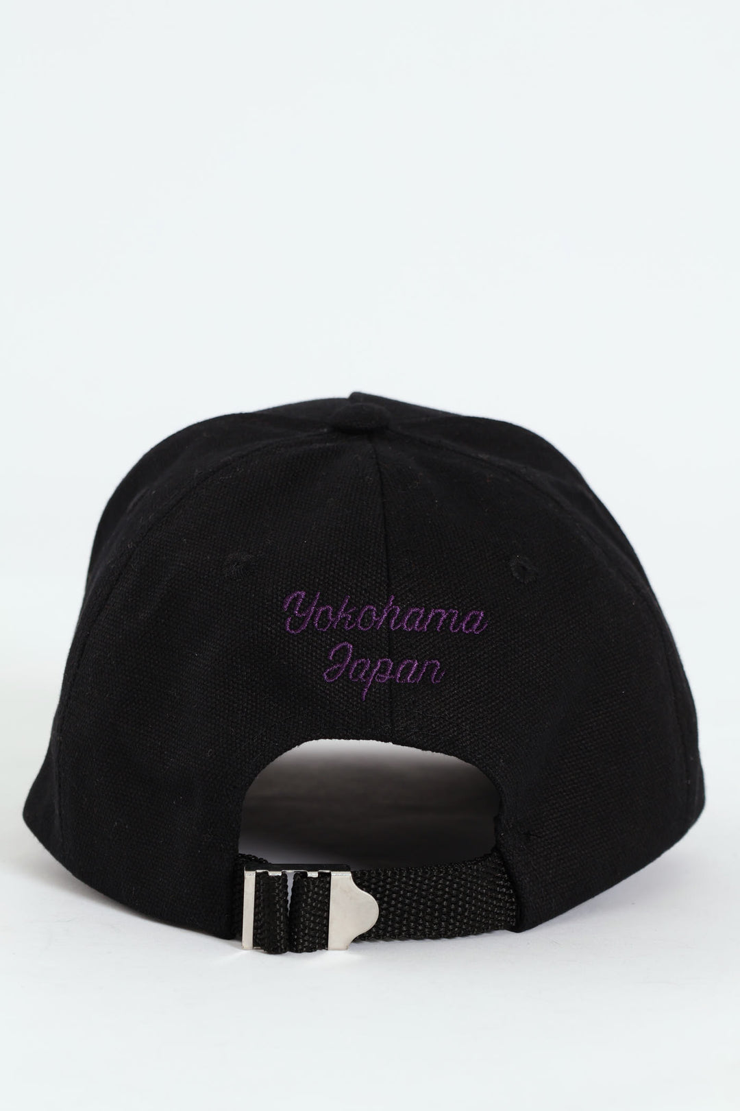 Black Textured Cap - Black