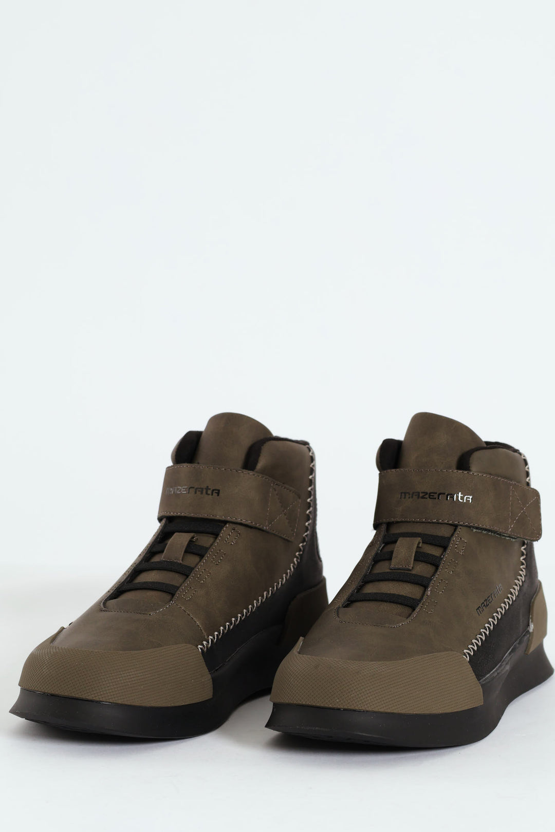 Hightop Sneakers - Olive