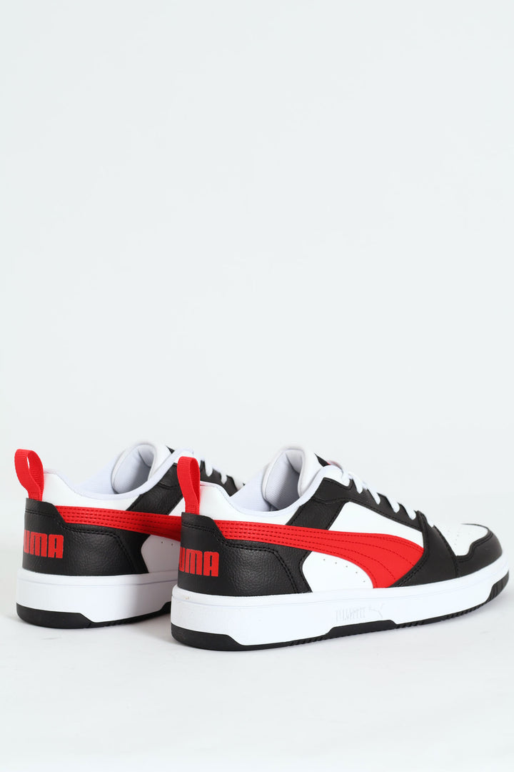 Rebound V6 Low Sneaker - White/Black