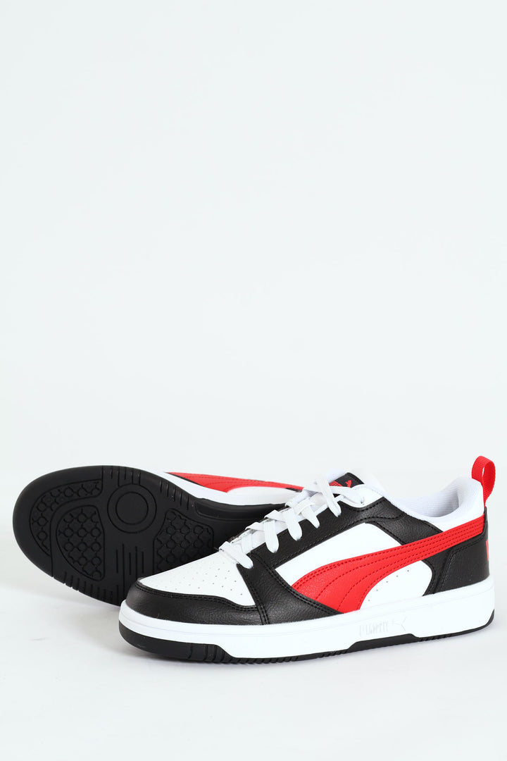 Rebound V6 Low Sneaker - White/Black