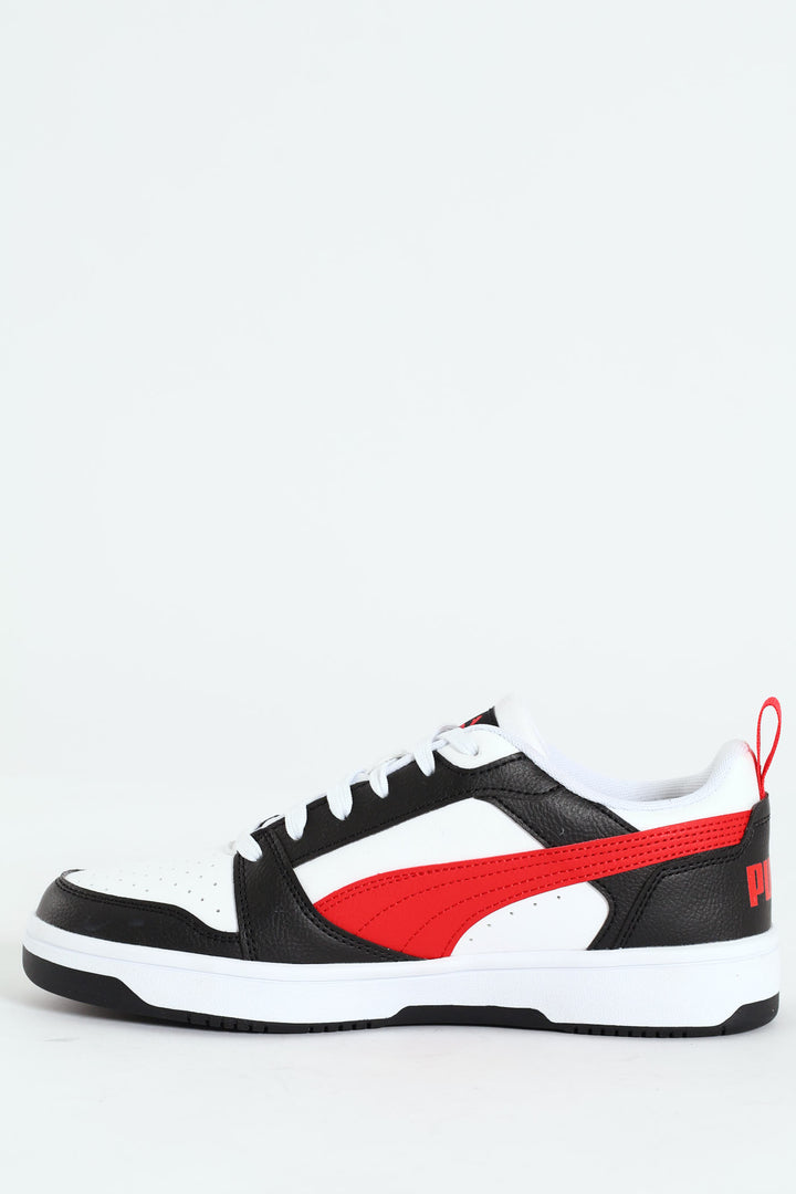 Rebound V6 Low Sneaker - White/Black