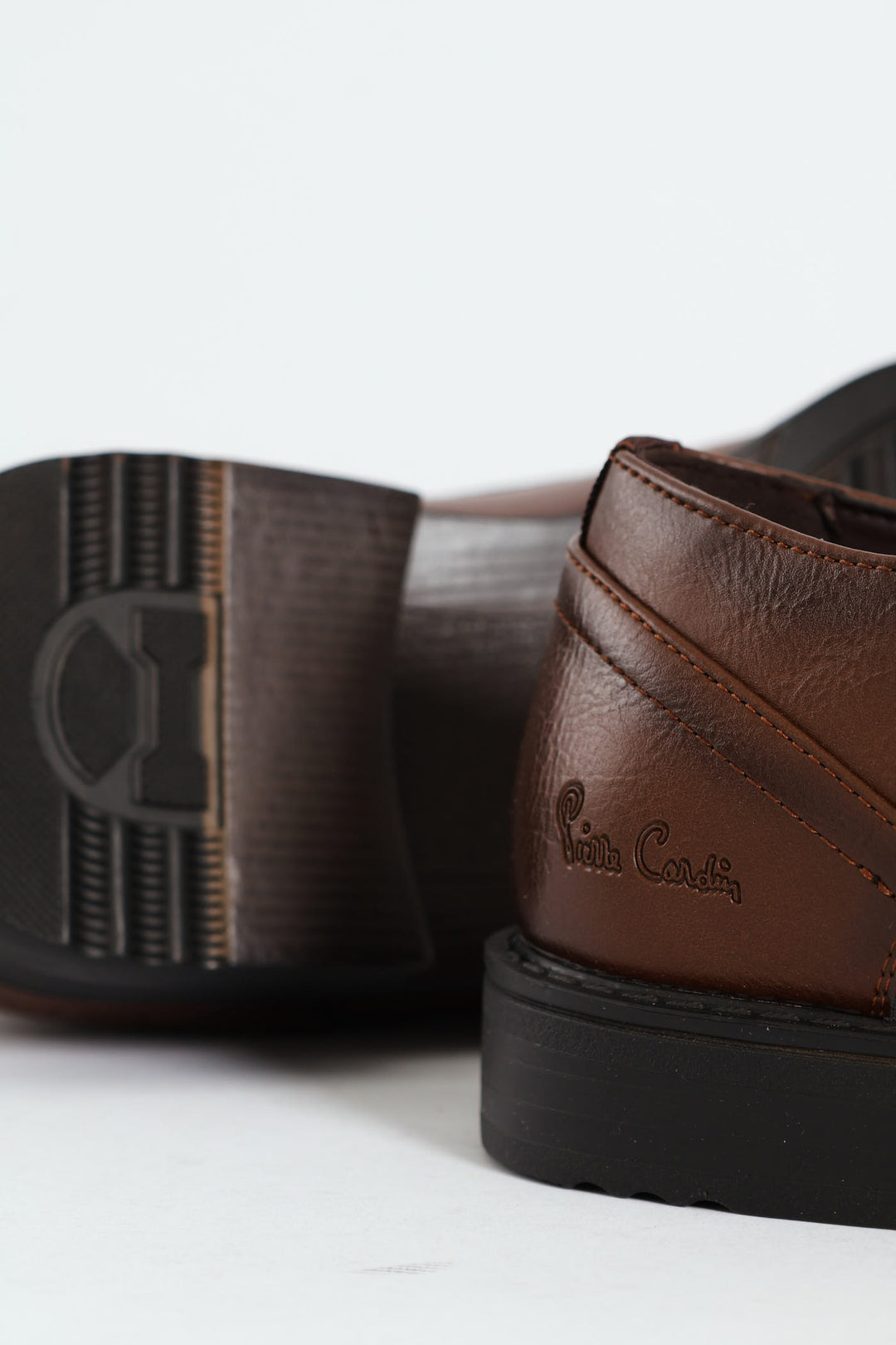 Basic Shadow Spray Lace Up Derby Shoe - Brown