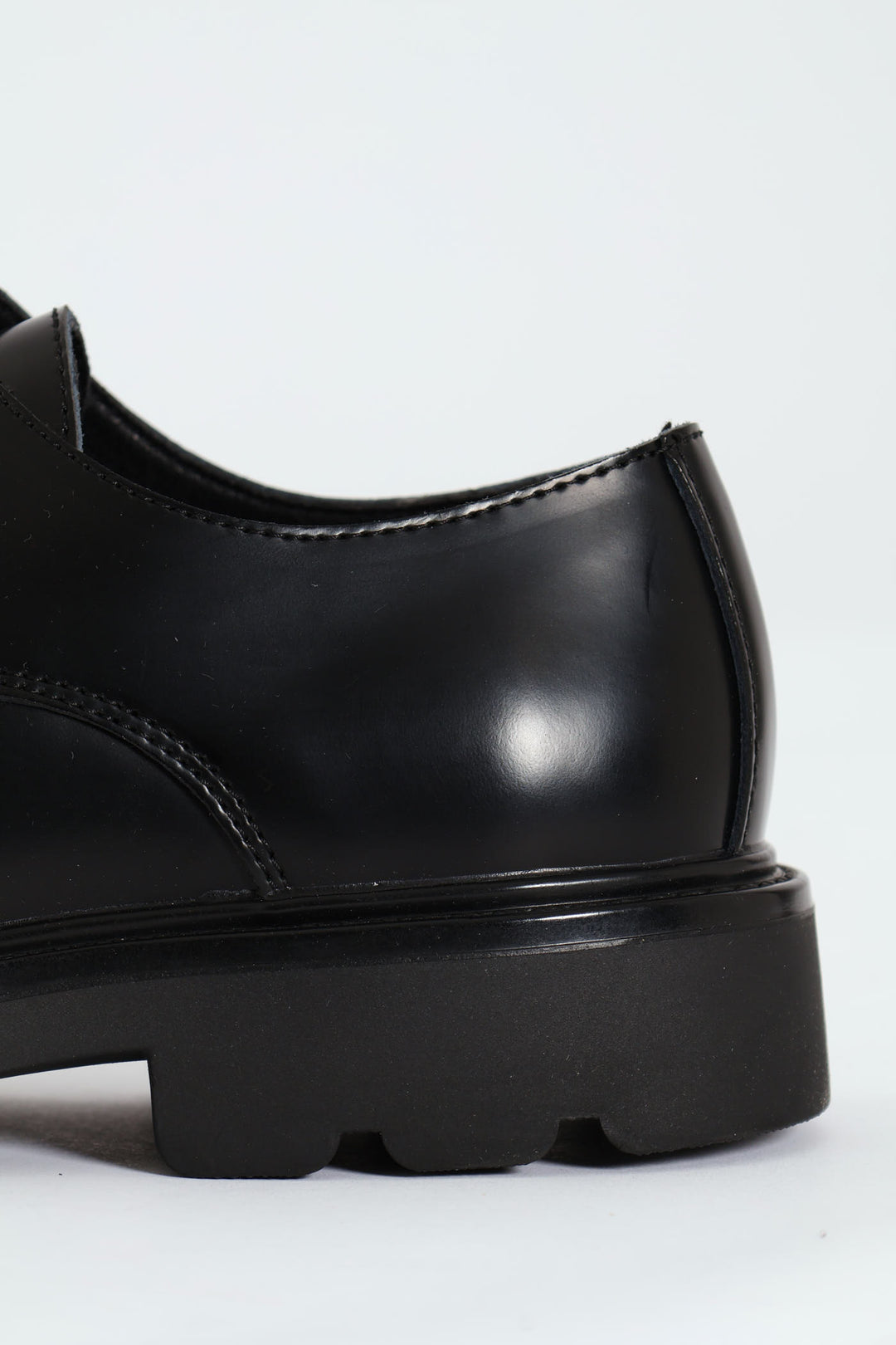 Casual Chunky Lace Up - Black