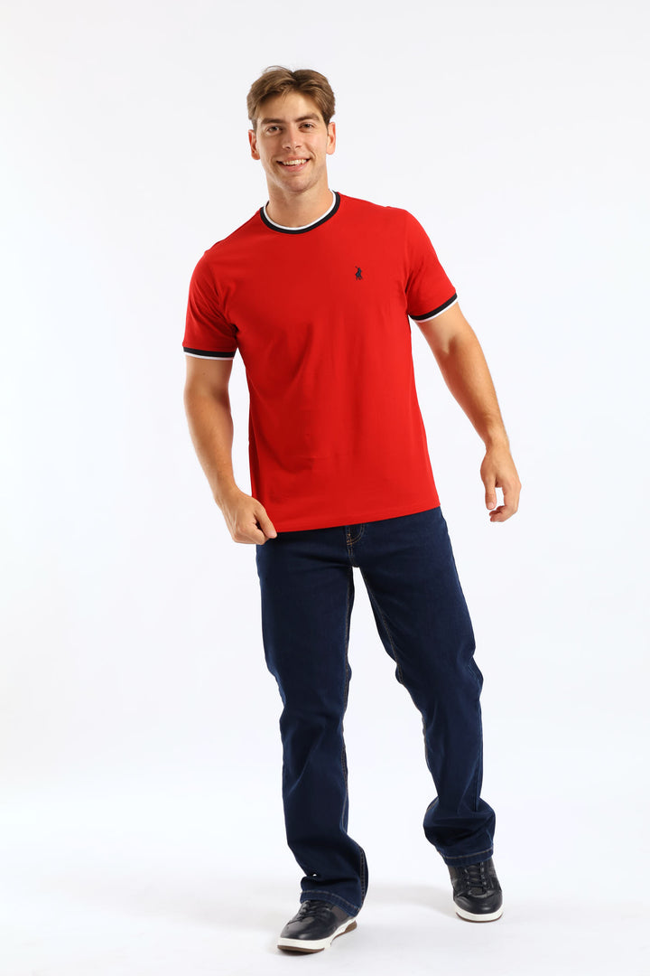 Polo Landon Tee - Red
