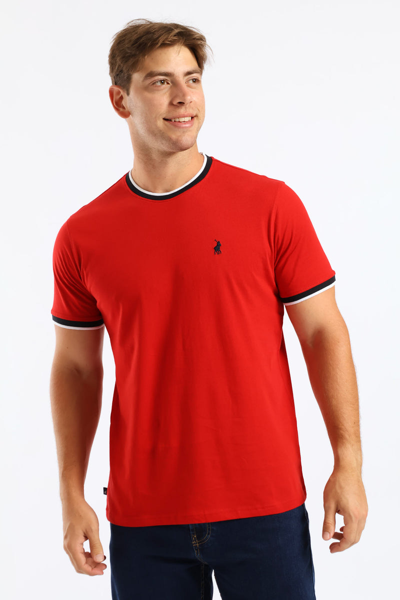 Polo Landon Tee - Red