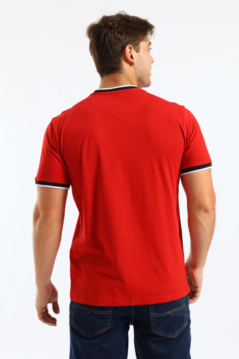 Polo Landon Tee - Red