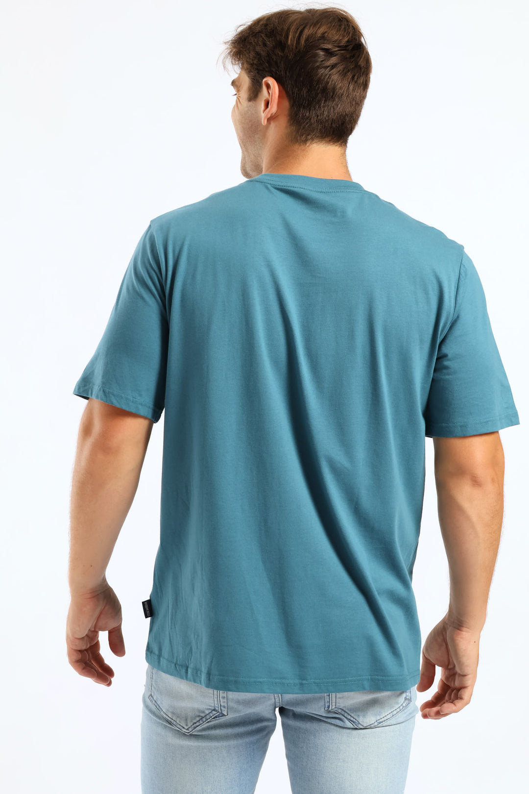 Monaco Print Tee - Teal