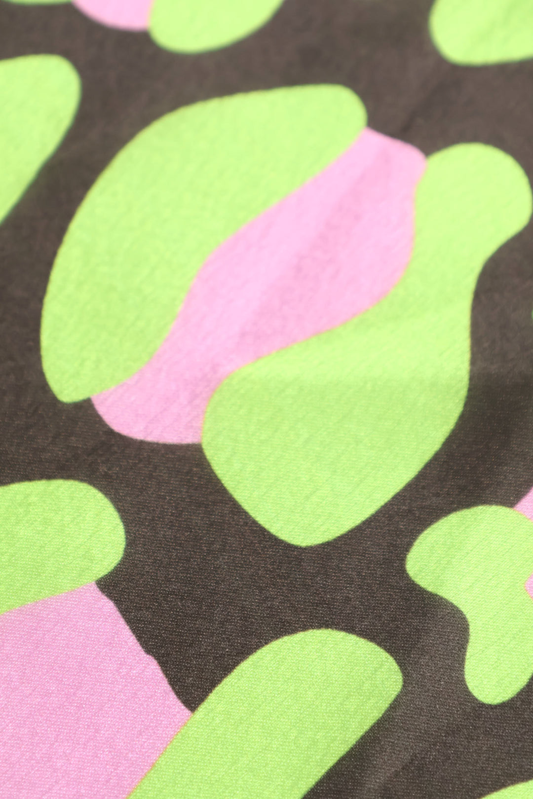 Silk Touch Bright Leopard Scarf - Chartreuse