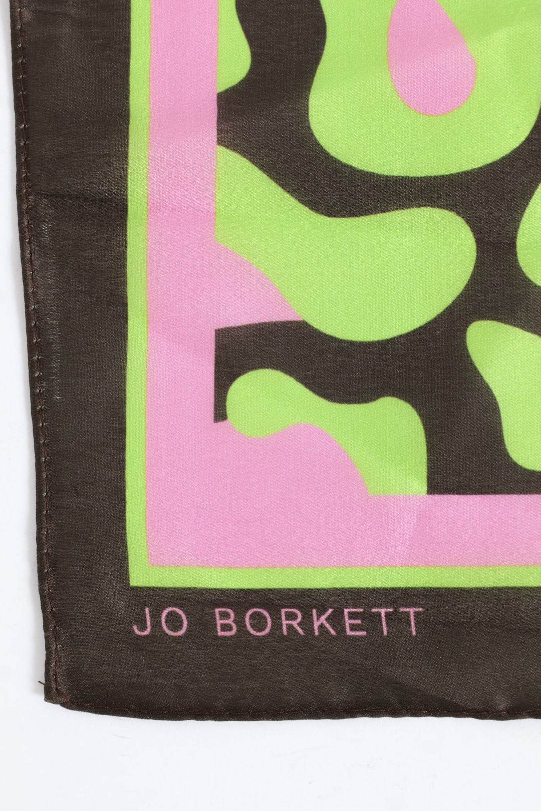 Silk Touch Bright Leopard Scarf - Chartreuse