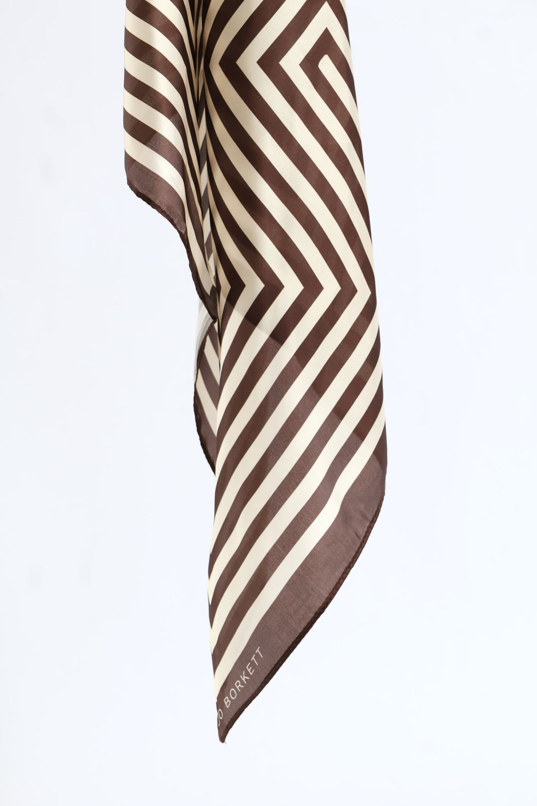 Illusion Maze Print Scarf