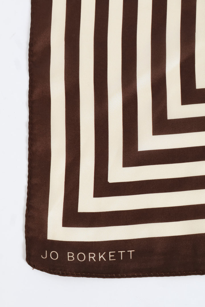 Illusion Maze Print Scarf