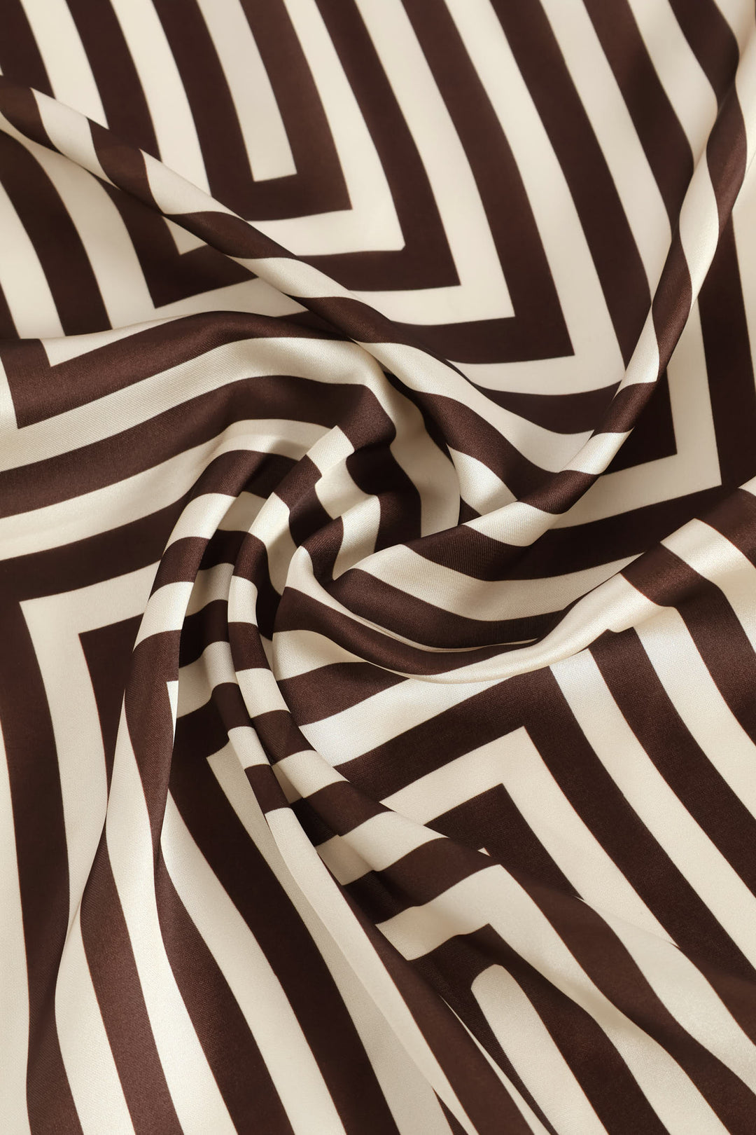 Illusion Maze Print Scarf