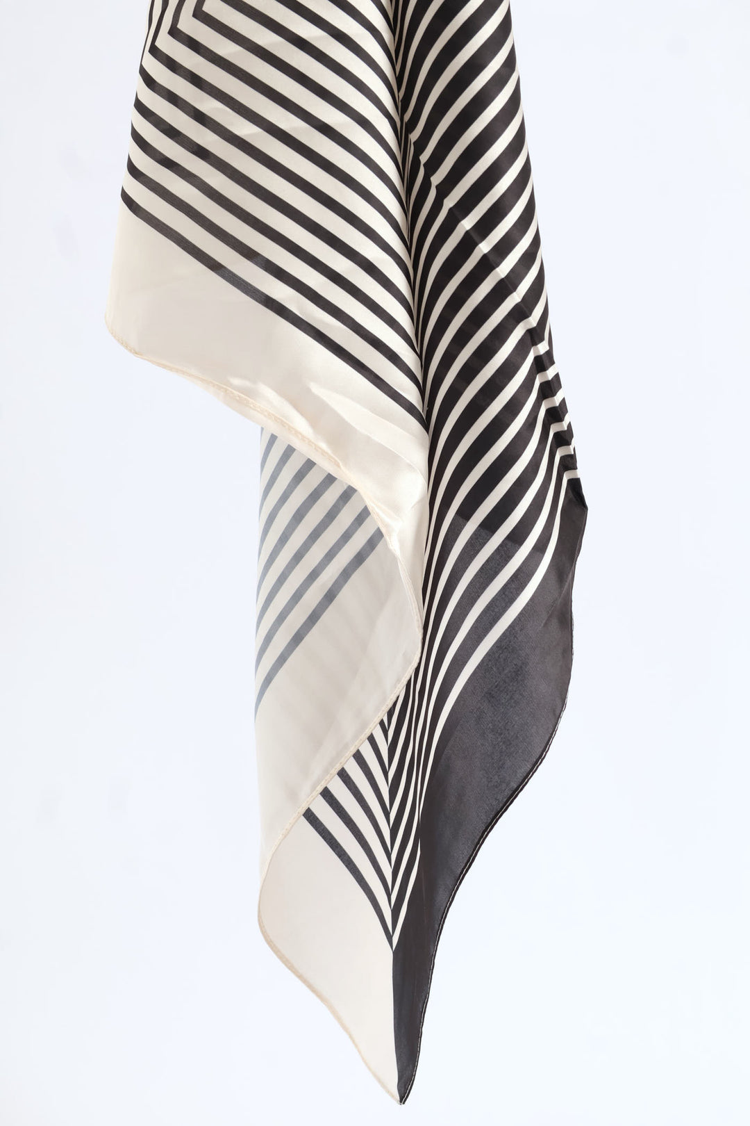 Silk Touch Triangle Lines Scarf - Camel